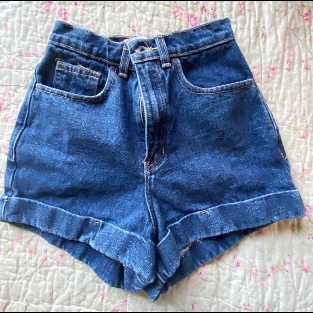 American Apparel mom shorts